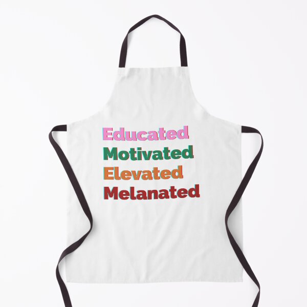 Item preview, Educated Motivated Elevated Melanated stickers designed and sold by Stickers Designer.
