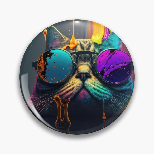 Item preview, Creative Cool cat - the Kitten of Creativity! designed and sold by ArtificialEye.