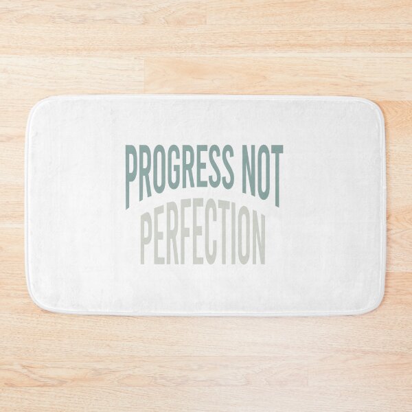 Item preview, Fitness Saying Progress Not Perfection designed and sold by whyitsme.