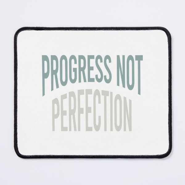 Item preview, Fitness Saying Progress Not Perfection designed and sold by whyitsme.