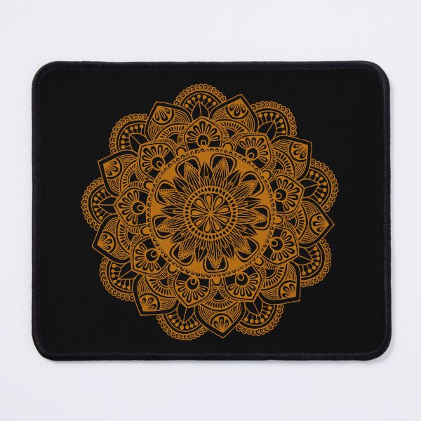 Item preview, Mandala (orange) designed and sold by Calen Picard-Carroll.