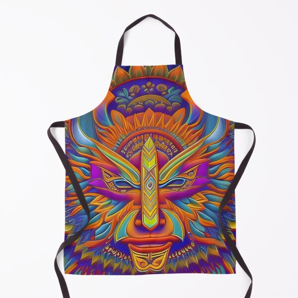 Item preview, New World Gods (32) - Mesoamerican Inspired Psychedelic Art designed and sold by TheThirdEye.
