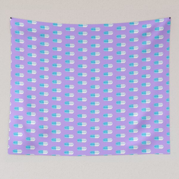 Item preview, Blue Chill Pill Lavender designed and sold by JaymieMetz.