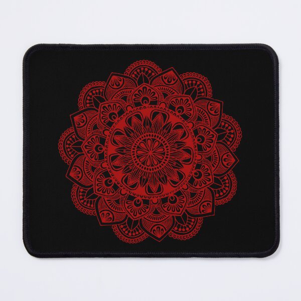 Item preview, Mandala (red) designed and sold by Calen Picard-Carroll.