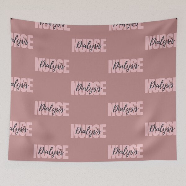 Item preview, Dialysis Nurses | Dialysis Nursing | Nurse Typographic | Nursing Specialty designed and sold by DesignsRN.