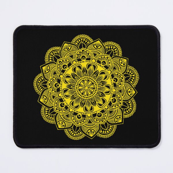 Item preview, Mandala (yellow) designed and sold by Calen Picard-Carroll.