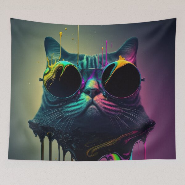 Item preview, Artistic Creative Cool cat - the Kitten of Creativity! designed and sold by ArtificialEye.