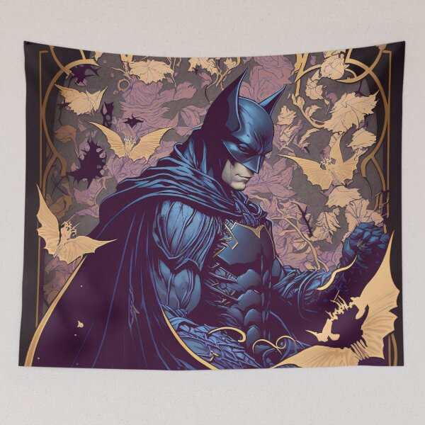 Item preview, The Dark Knight in Japanese and Mystical Mode designed and sold by BK-Digiart.