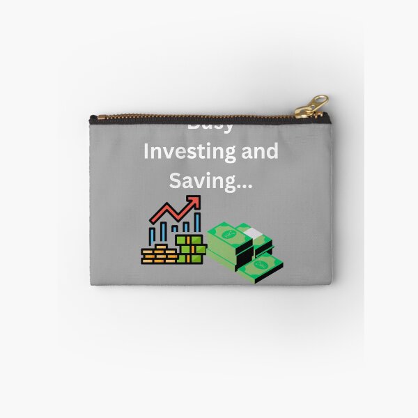 Item preview, Busy Investing and Saving... designed and sold by UpcomingTech.