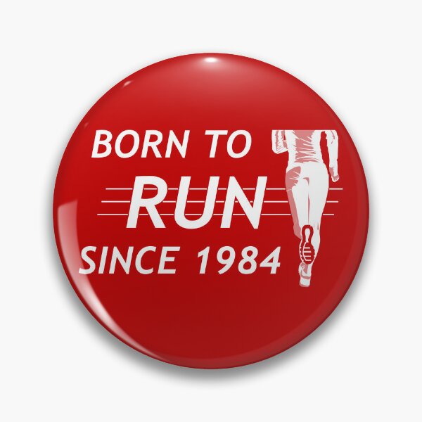 Item preview, Born to Run Since 1984 Running Shirt designed and sold by LaCaDesigns.