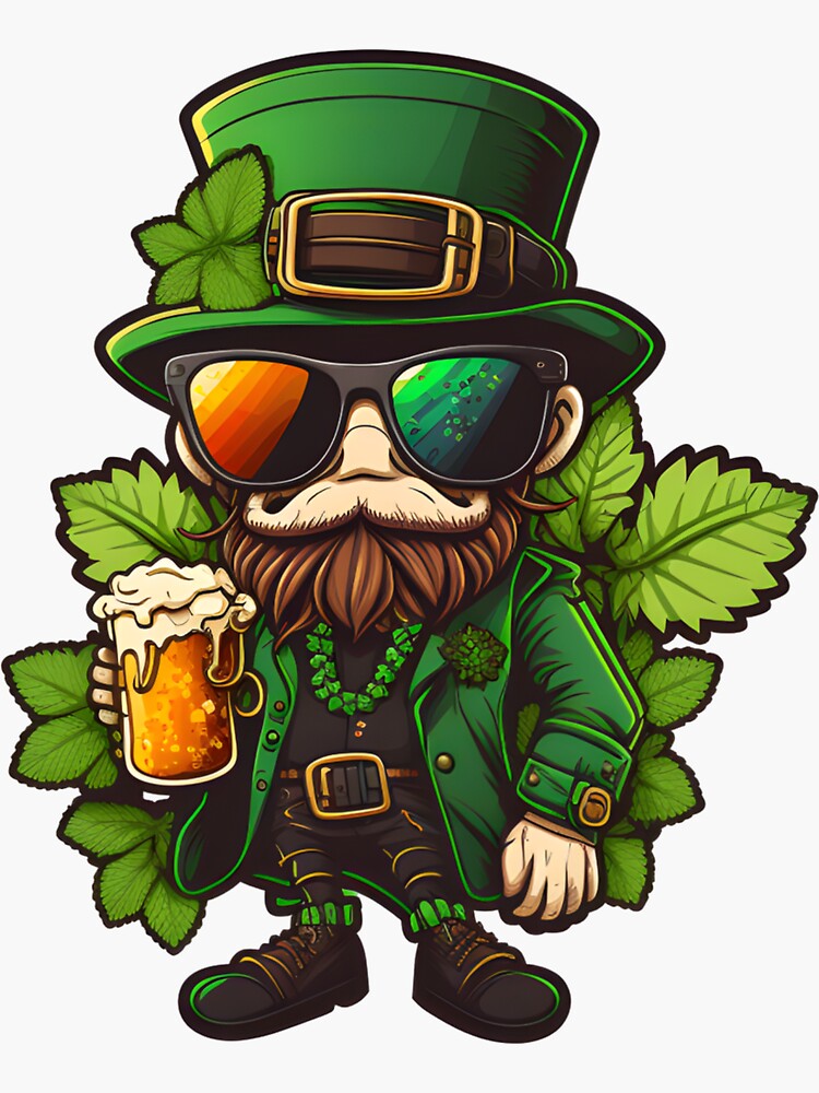 Happy St Patricks Day Spring Fling Sticker - Happy St Patricks Day