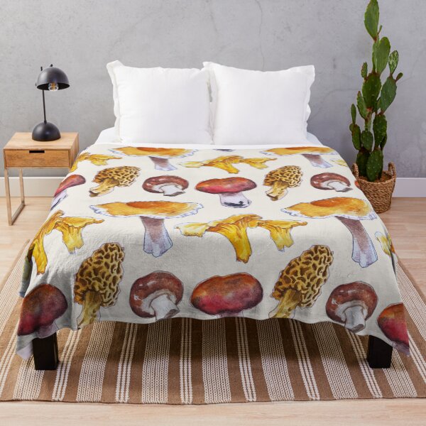 Item preview, Mushrooms in Autumn designed and sold by Oceane Perez.