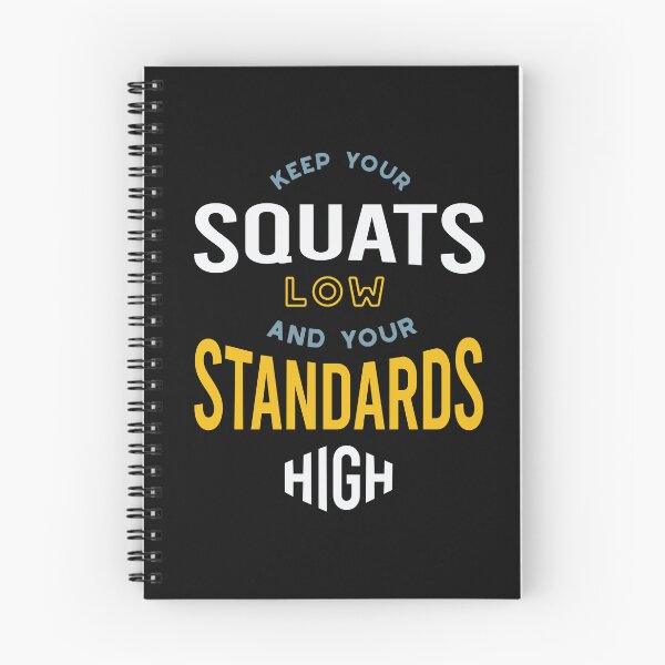 Item preview, Funny Fitness Saying Keep Your Squats Low designed and sold by whyitsme.