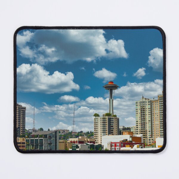 Item preview, Skyline of North Seattle with Space Needle designed and sold by dbvirago.