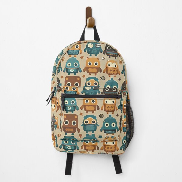 Item preview, Cute Robots Pattern designed and sold by CutePatternsRB.