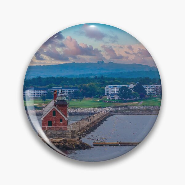 Item preview, Small Lighthouse on Maine Coast designed and sold by dbvirago.