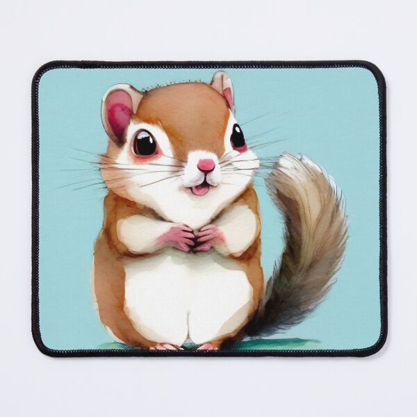 Item preview, Cute Baby Squirrel Art 1 designed and sold by cutiepeupies.