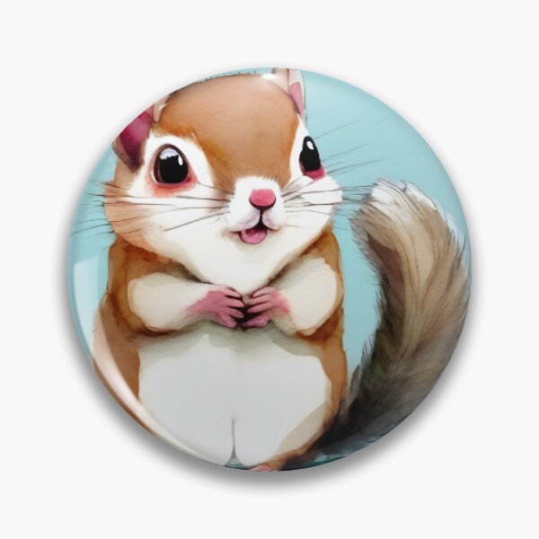 Item preview, Cute Baby Squirrel Art 1 designed and sold by cutiepeaupies.