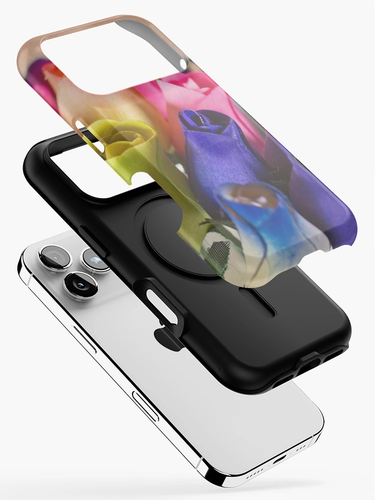 Aperçu 2 sur 4. Coque iPhone avec l'œuvre Spring Roses créée et vendue par GalleryThree.