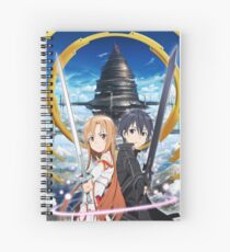 sword art online Spiral Notebook
