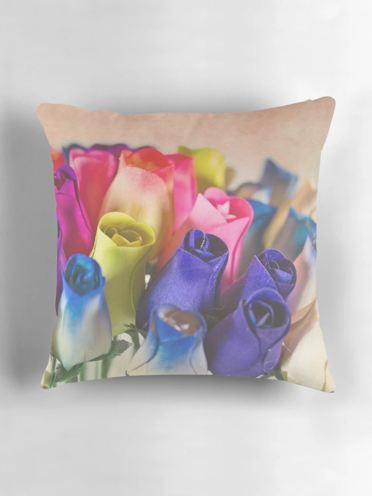 Thumbnail 3 of 4, Pillow, Spring Roses designed and sold by GalleryThree.