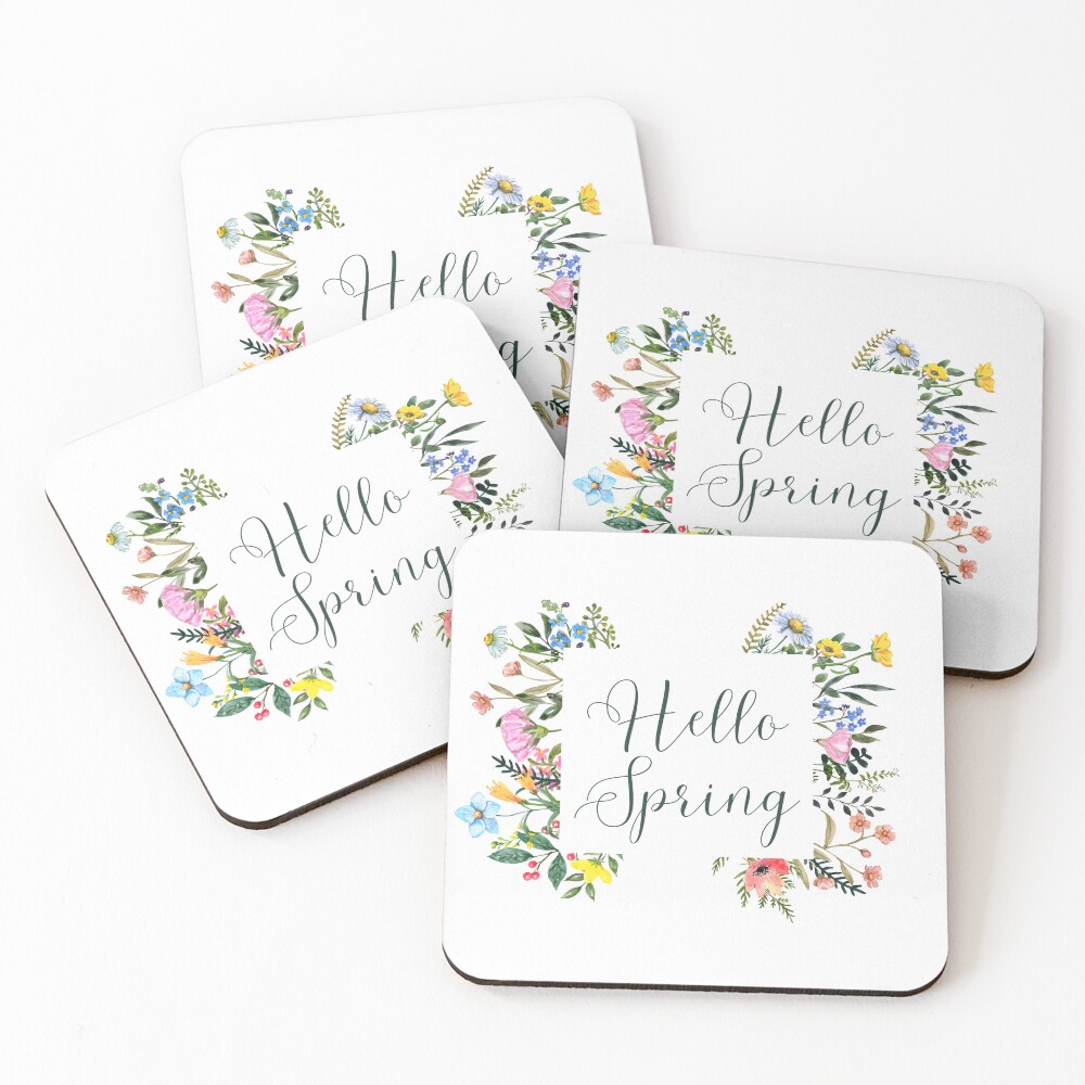 Item preview, Coasters (Set of 4) designed and sold by GoldenPaper.