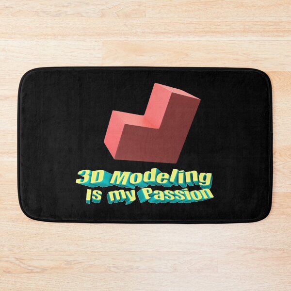Item preview, 3D Modeling is my passion (colorful) designed and sold by sodapawprints.