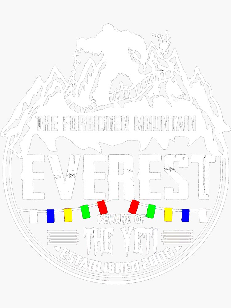 Disney Magnet - Yeti Ski School - Expedition Everest