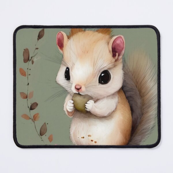 Item preview, Cute Baby Squirrel Art 2 designed and sold by cutiepeaupies.