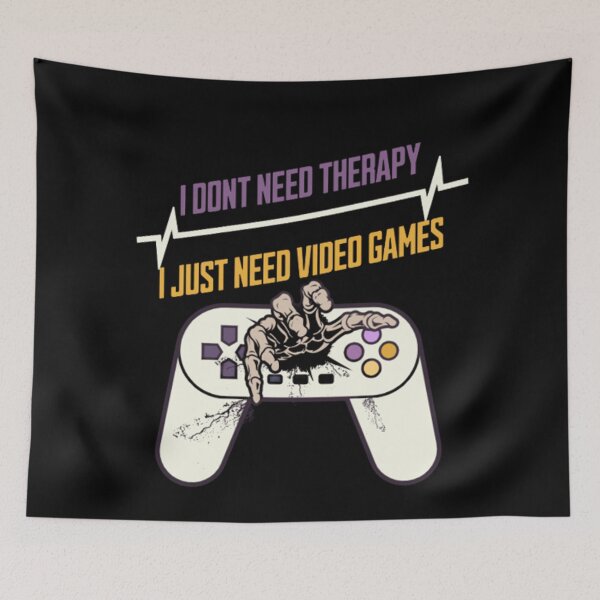 Item preview,  I Dont Need Therapy I Just Need Video Games designed and sold by H3ITH7M.