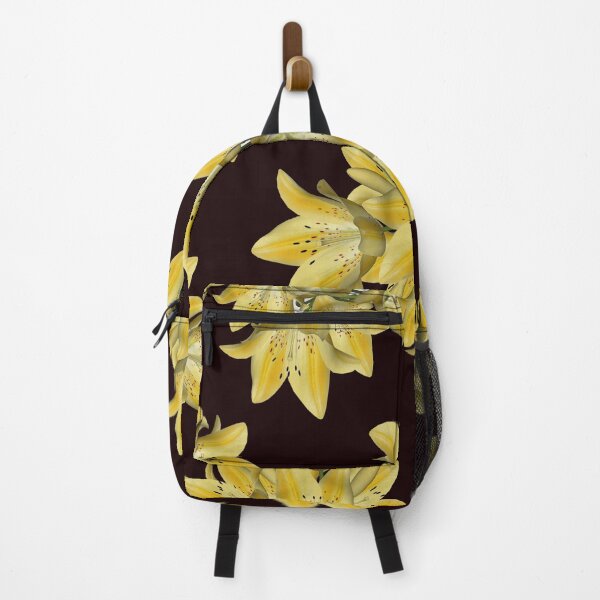 Item preview, Yellow day lilies, - flower pattern designed and sold by K.M. Creations.