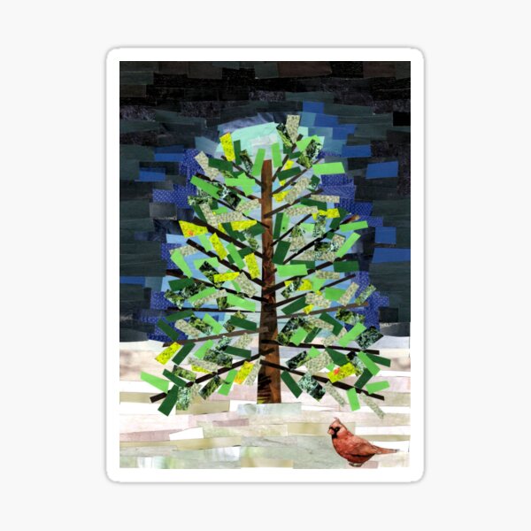 Item preview, Pine Tree Collage designed and sold by cajunhusker.