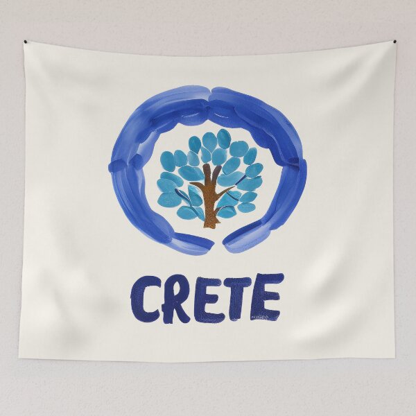 Item preview, "Crete Lucky charm" Show Your Love for Crete with a Unique Stylish Design designed and sold by nicpa-art.