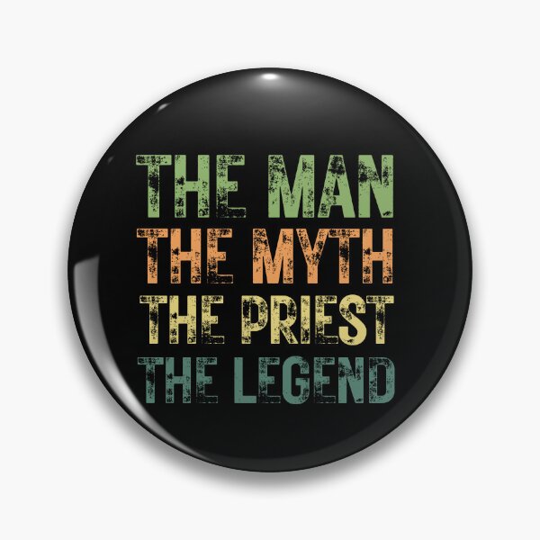 Item preview, The Man The Myth The Priest the Legend designed and sold by Crafty-Mornings.
