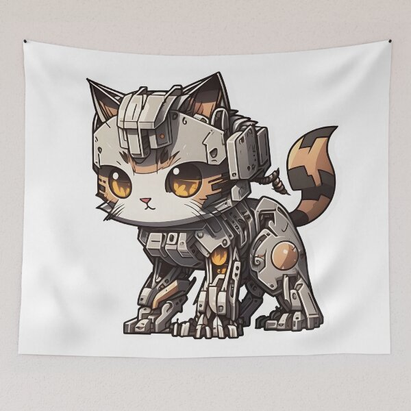 Item preview, Robot Cat designed and sold by lazarus93.
