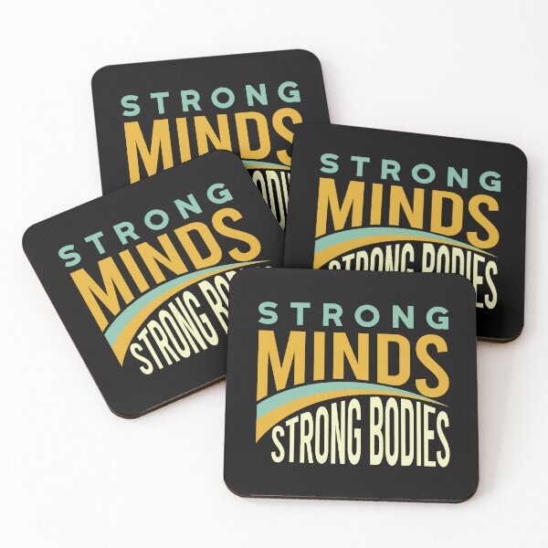 Item preview, Fitness Motivation Strong Minds Strong Bodies designed and sold by whyitsme.