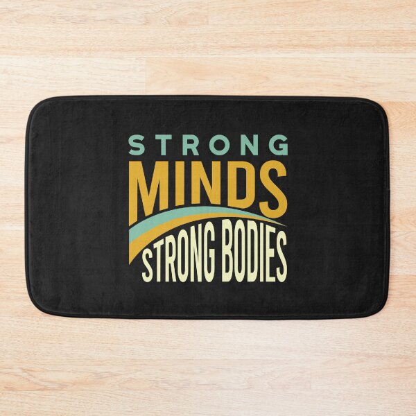 Item preview, Fitness Motivation Strong Minds Strong Bodies designed and sold by whyitsme.