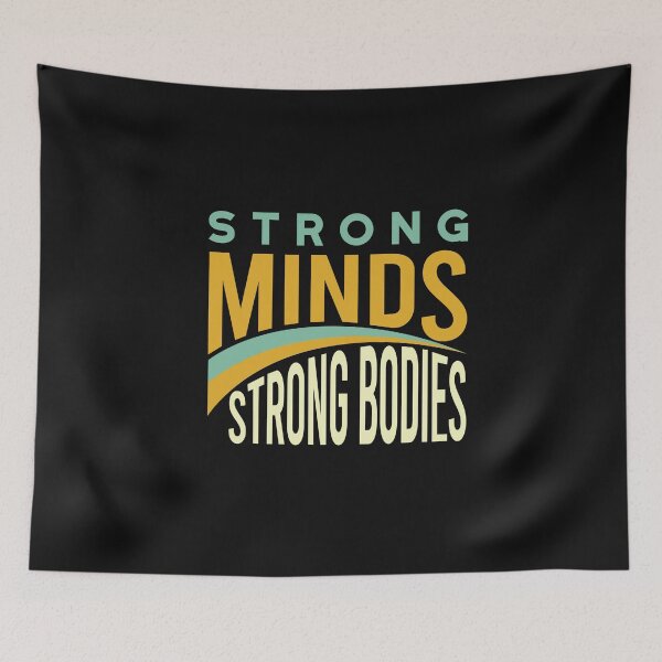 Item preview, Fitness Motivation Strong Minds Strong Bodies designed and sold by whyitsme.