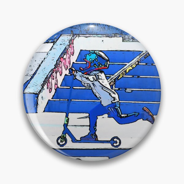 Item preview, Learning to Scooter! - Scooter Boy designed and sold by NaturePrints.