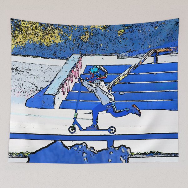 Item preview, Learning to Scooter! - Scooter Boy designed and sold by NaturePrints.
