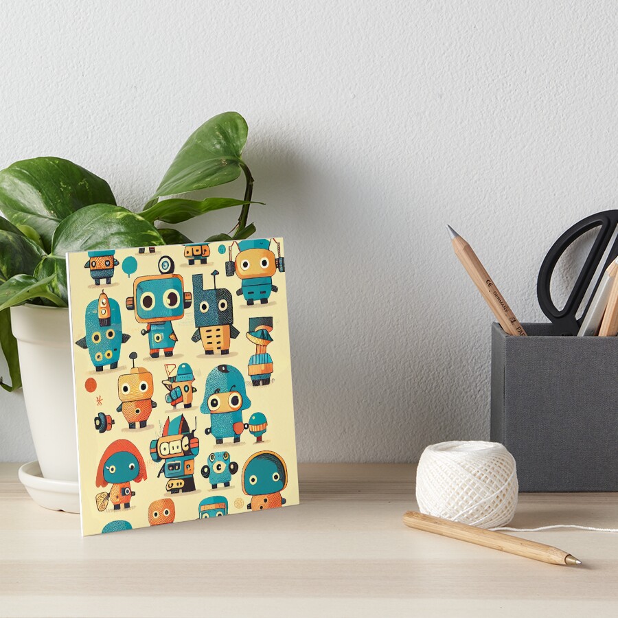 Item preview, Art Board Print designed and sold by CutePatternsRB.