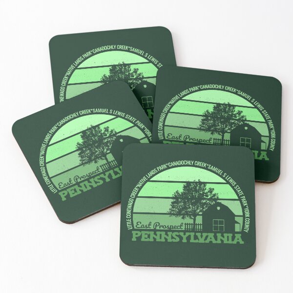 Item preview, East Prospect Pennsylvania Sunset Retro Vintage Local Pride Logo designed and sold by CRHPOD20.
