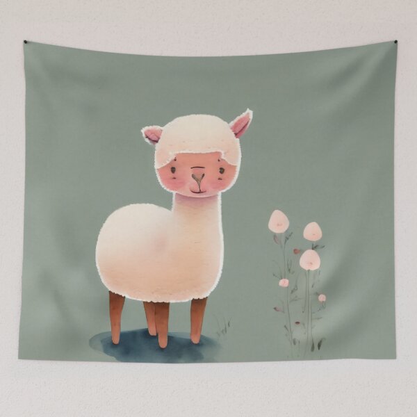 Item preview, Cute Baby Alpaca Art 2 designed and sold by cutiepeupies.