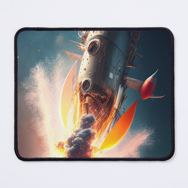 Item preview, Rocket Ship designed and sold by DigitizedArt.