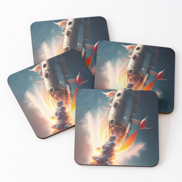 Item preview, Rocket Ship designed and sold by DigitizedArt.