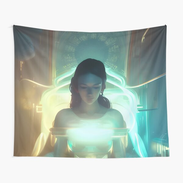 Android in Dream Mode Tapestry