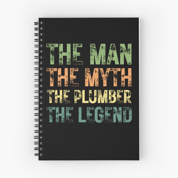 Item preview, The Man The Myth The Plumber the Legend designed and sold by Crafty-Mornings.