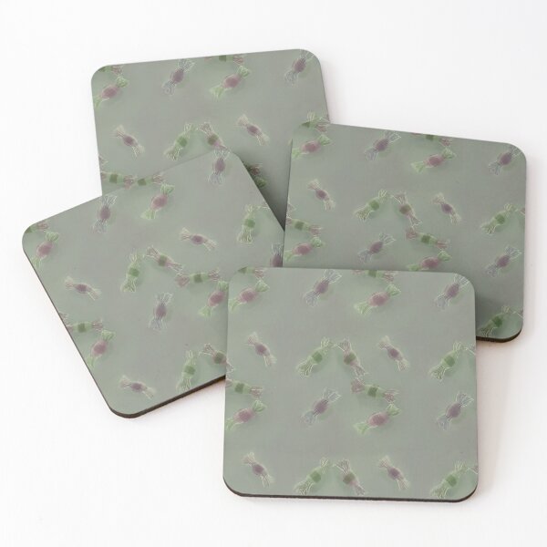 Item preview, Purple and Green Scattered Sweets designed and sold by PiggyWiggy.