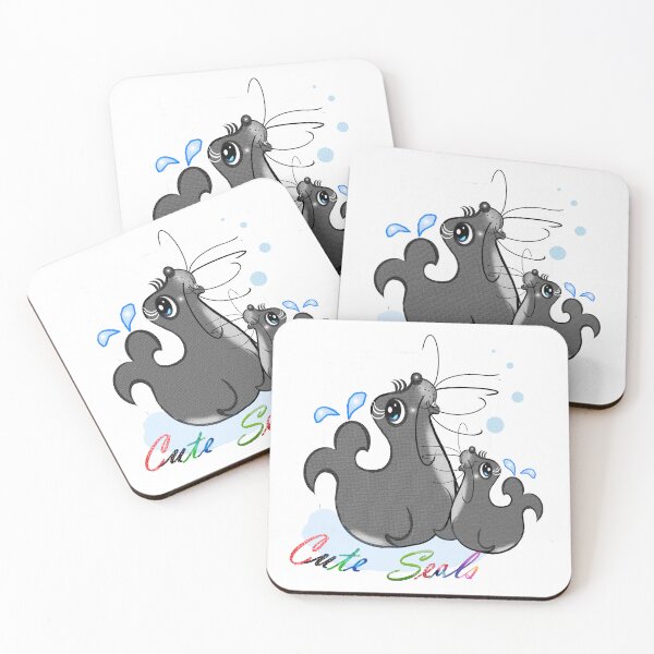 Item preview, Cute seals  designed and sold by Shirley cute art .