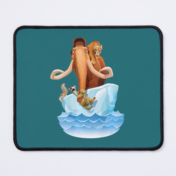 Item preview, Ice Age Manfred Diego Sid and Scrat on Iceberg  designed and sold by CrazyDog503.
